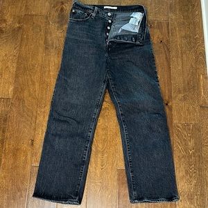 Levi’s Ribcage Straight Ankle Denim